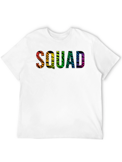 Squad Zebra Rainbow Graphic Tee