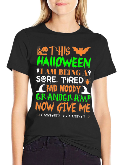 Funny Halloween Grandgramp T-Shirt