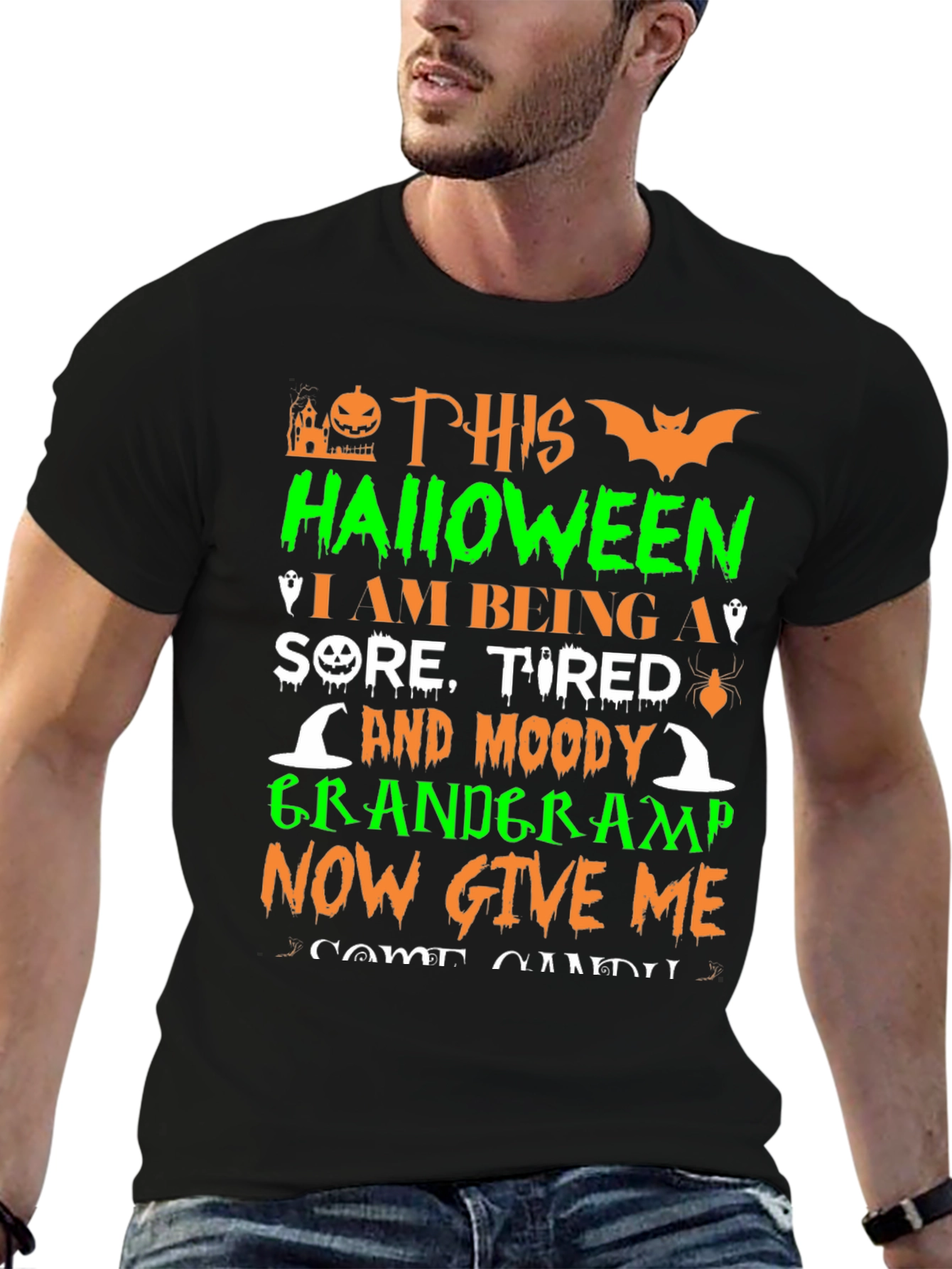 Funny Halloween Grandgramp T-Shirt
