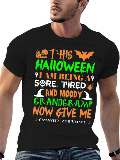 Funny Halloween Grandgramp T-Shirt