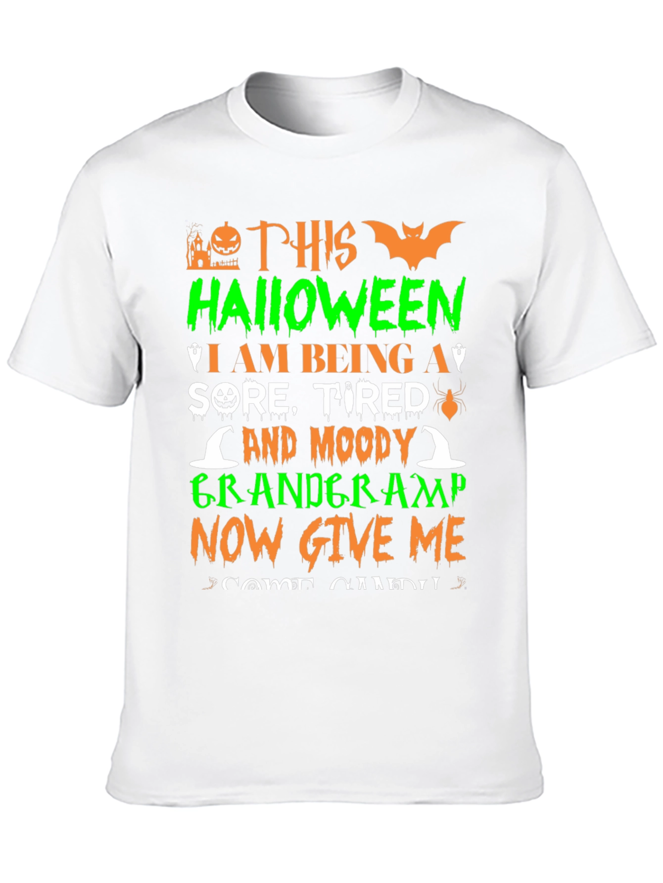 Funny Halloween Grandgramp T-Shirt