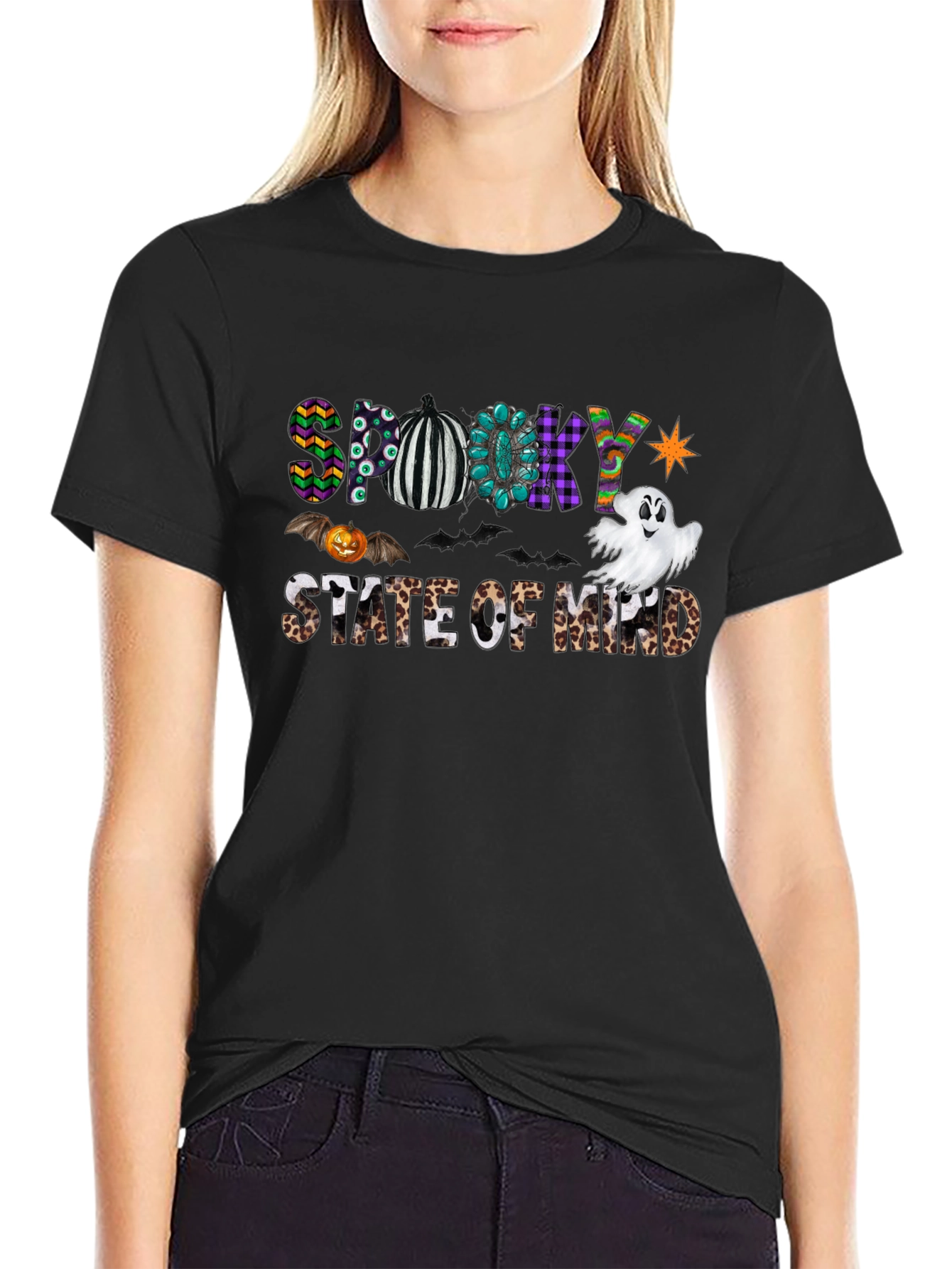 Spooky State of Mind Halloween Graphic Tee