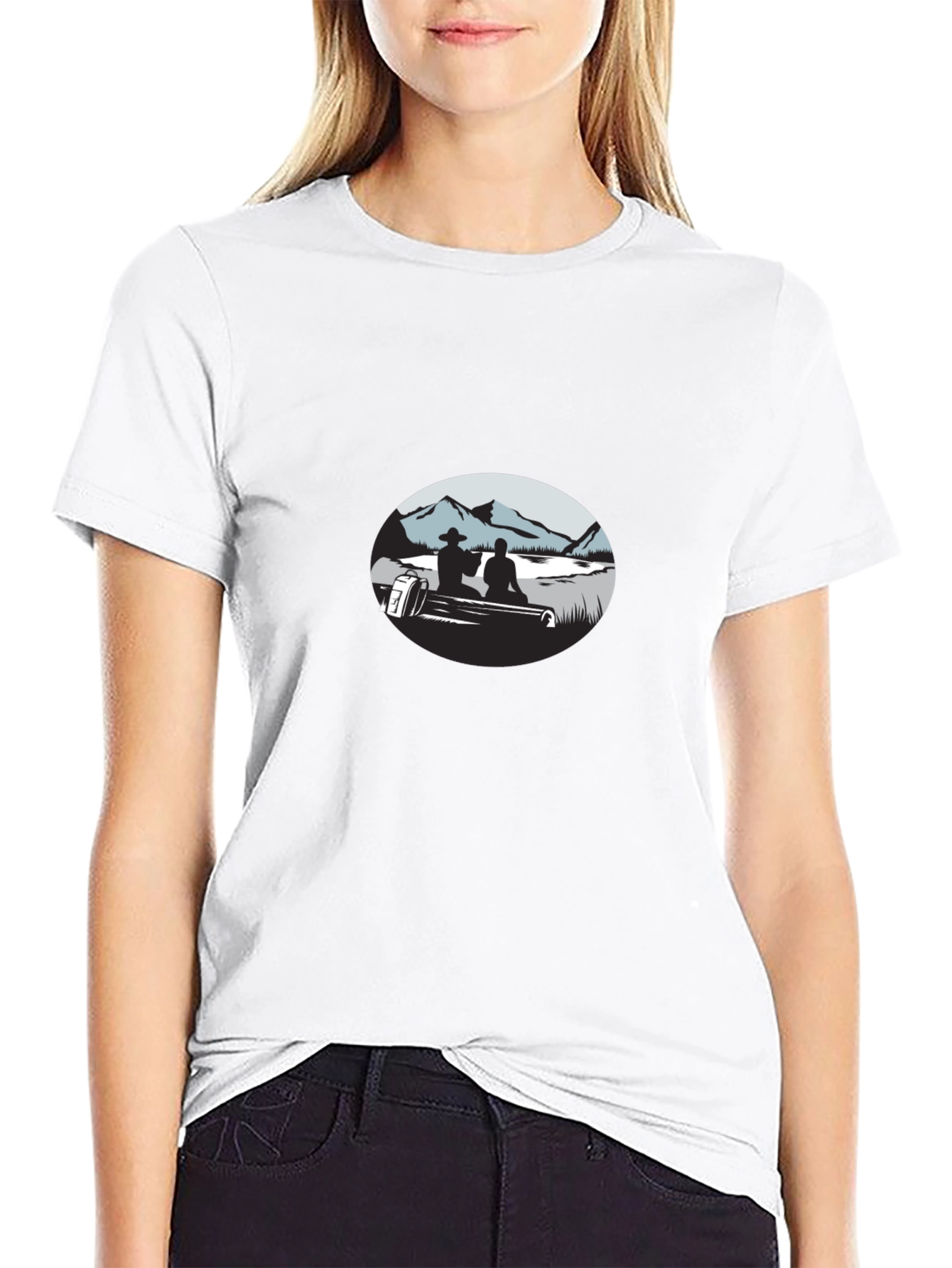 Mens Graphic Tee - Outdoors Design