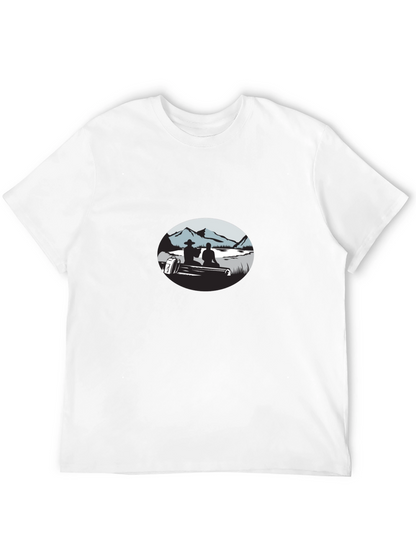 Mens Graphic Tee - Outdoors Design