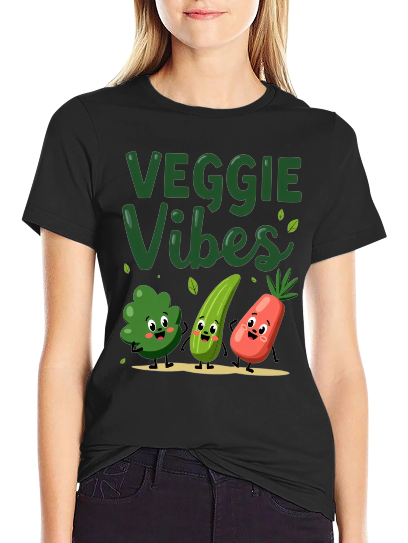 Veggie Vibes Graphic T-Shirt