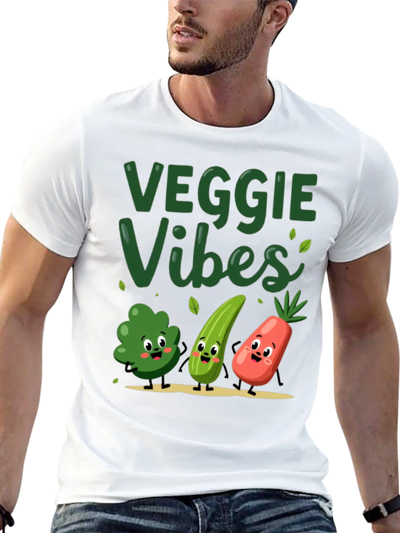 Veggie Vibes Graphic T-Shirt