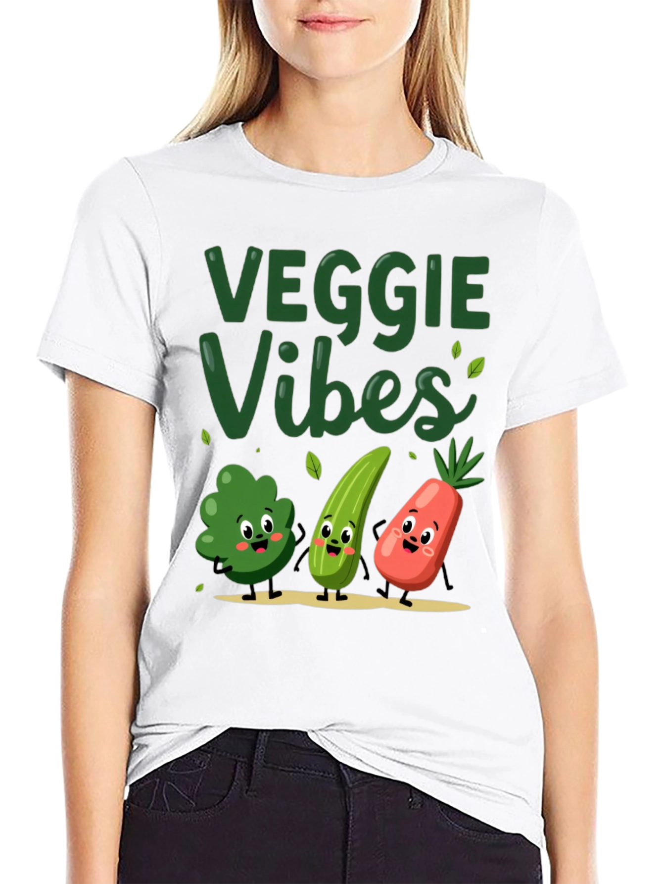 Veggie Vibes Graphic T-Shirt