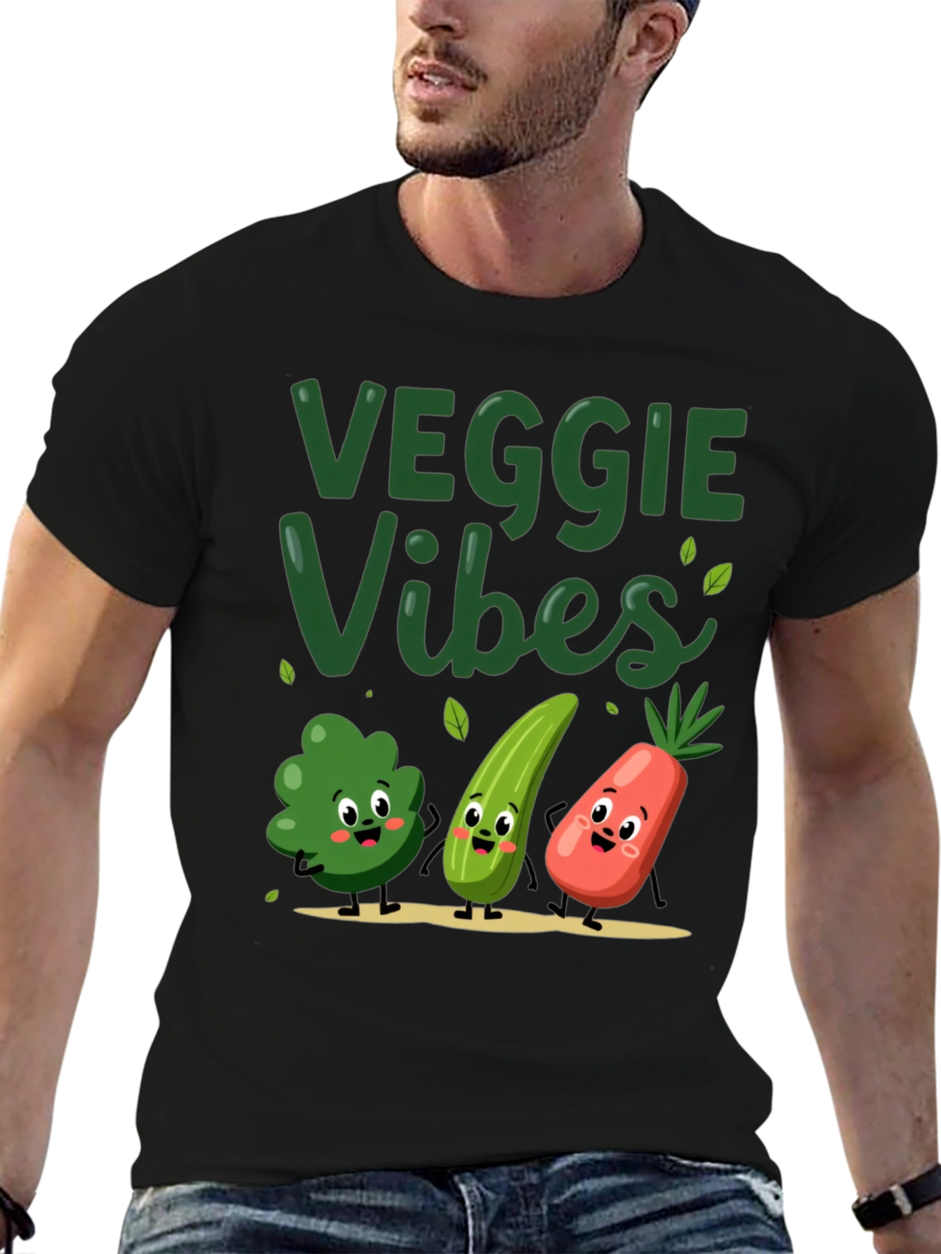 Veggie Vibes Graphic T-Shirt