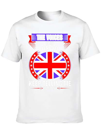 Voices in My Head UK Flag T-Shirt