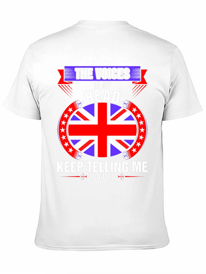 Voices in My Head UK Flag T-Shirt