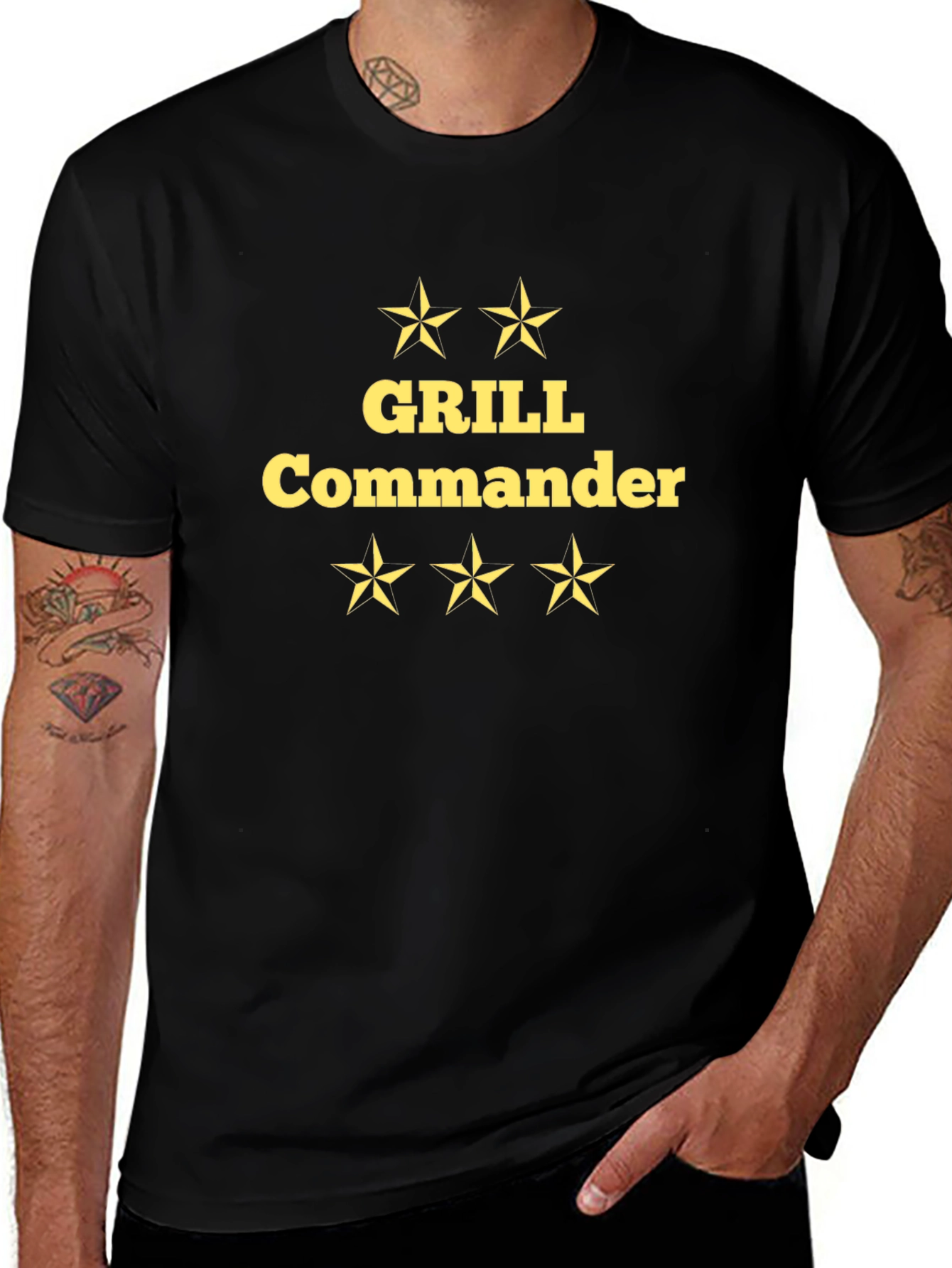Grill Commander Black T-Shirt