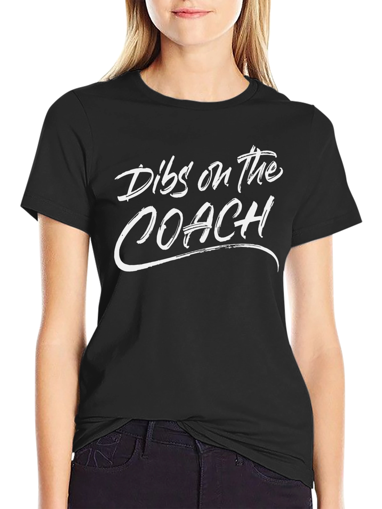 Dibs on the Coach Graphic Tee