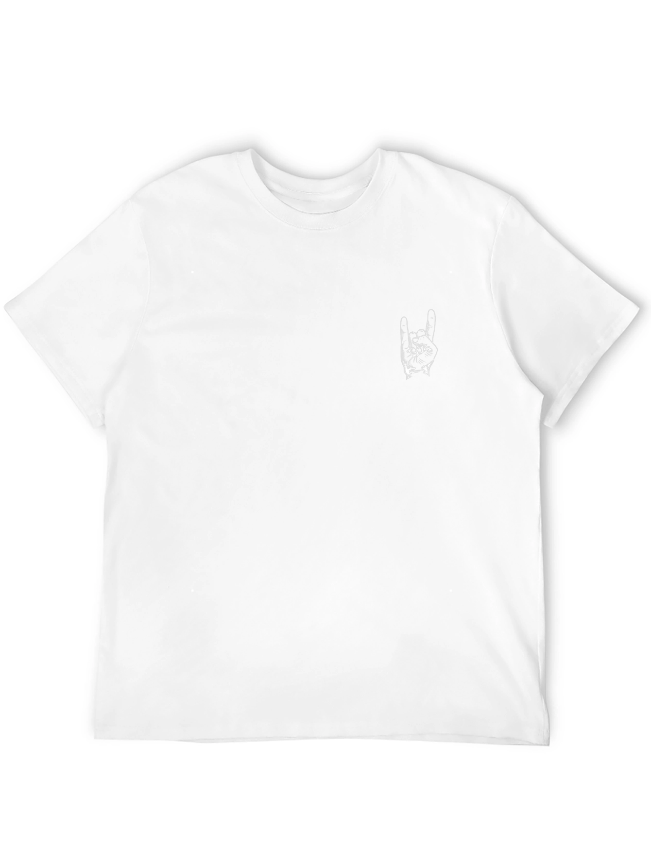 Rock On Graphic Black T-Shirt