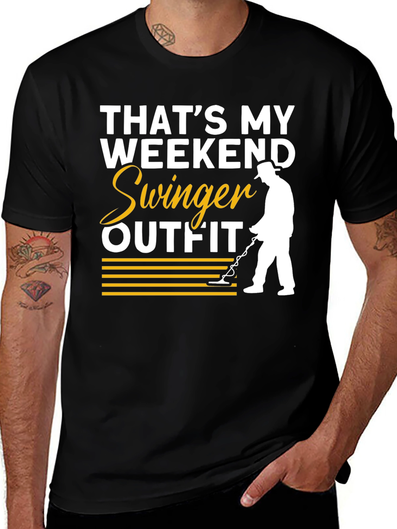 Weekend Swinger Outfit Graphic Tee