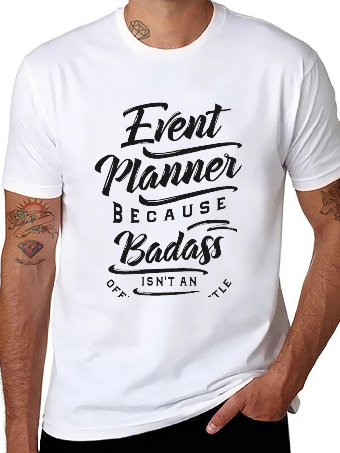 Event Planner Badass Graphic T-Shirt
