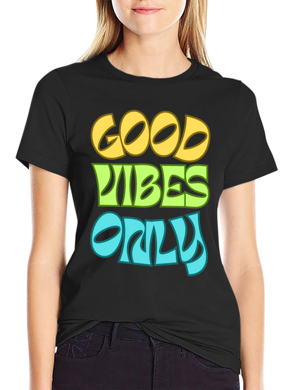 Good Vibes Only Black T-Shirt
