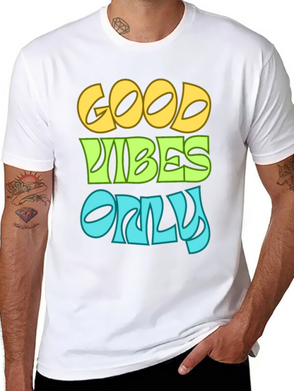 Good Vibes Only Black T-Shirt