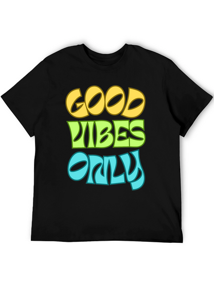 Good Vibes Only Black T-Shirt