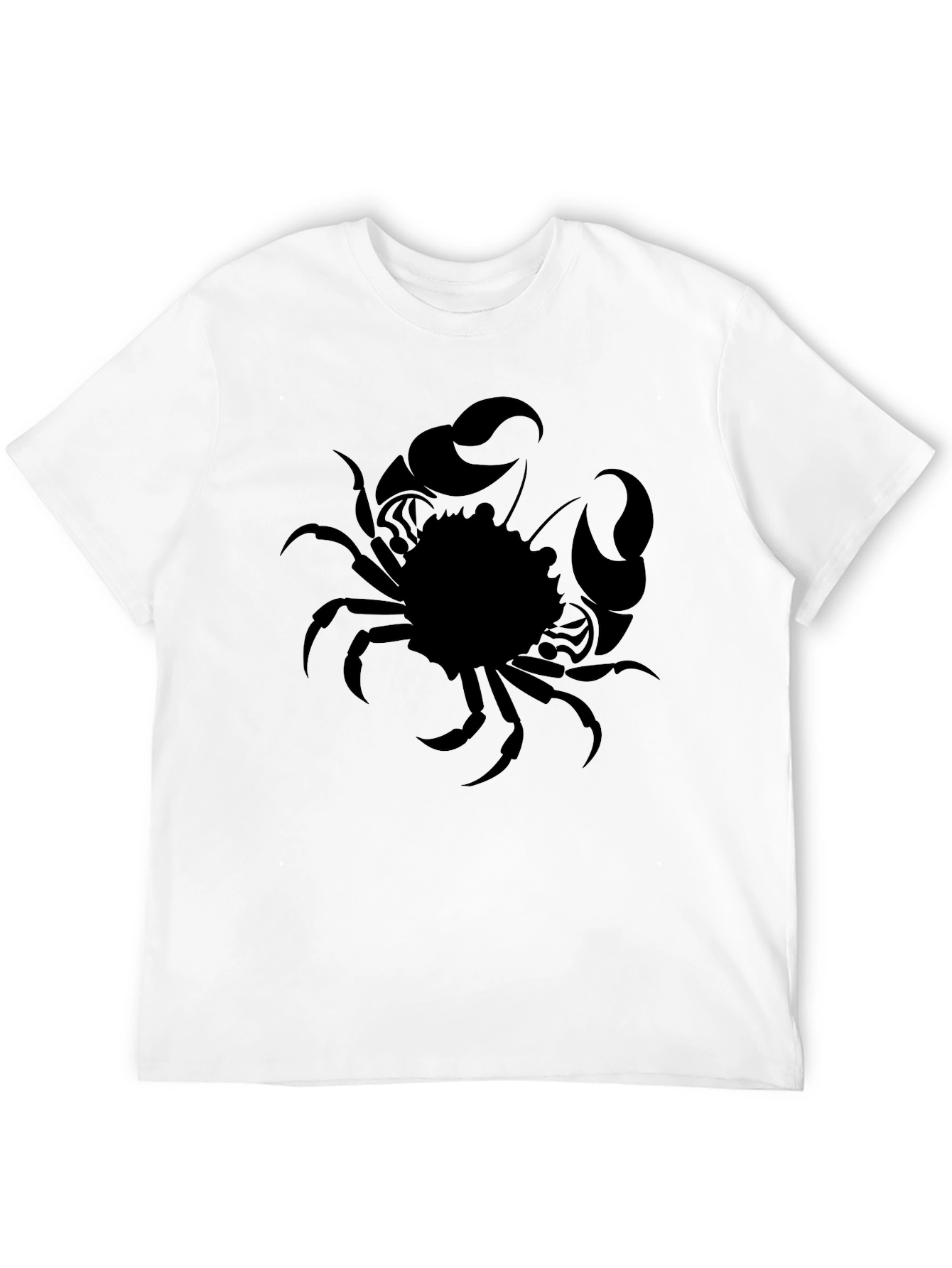 Crab Graphic T-Shirt - Bold Black Tee