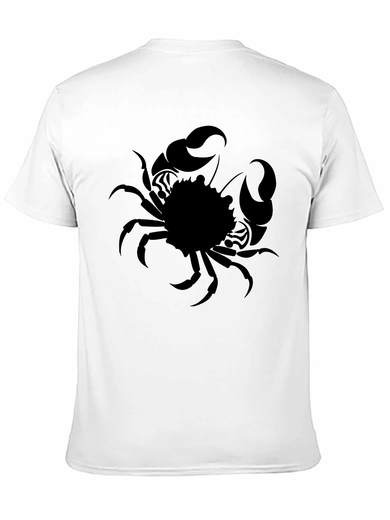 Crab Graphic T-Shirt - Bold Black Tee