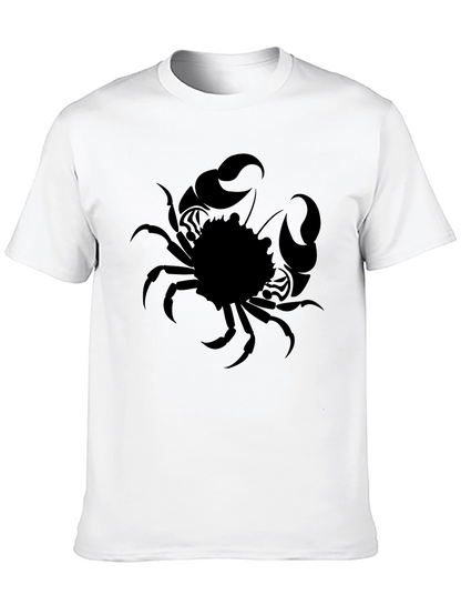 Crab Graphic T-Shirt - Bold Black Tee