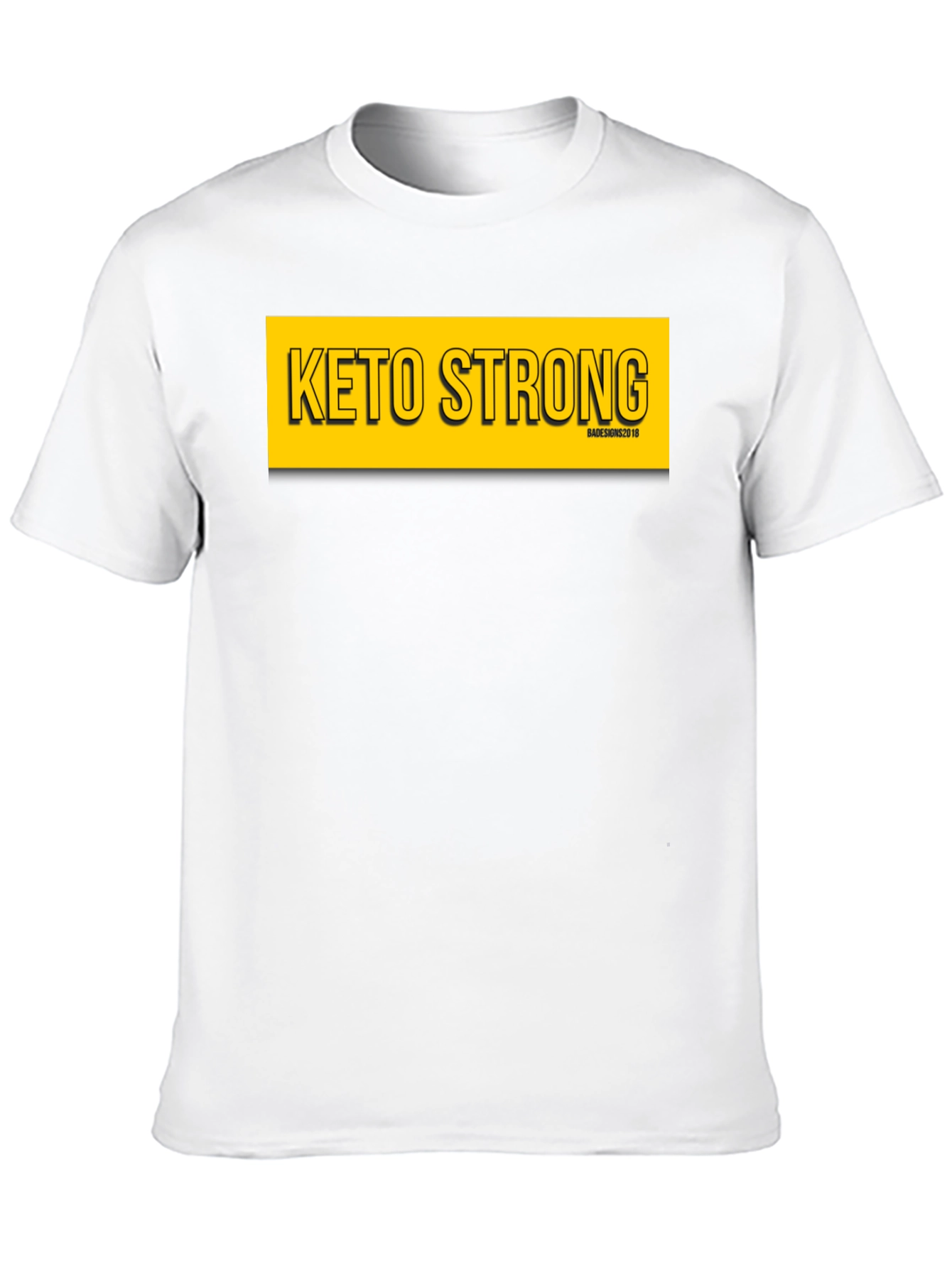 Keto Strong Black Graphic Tee