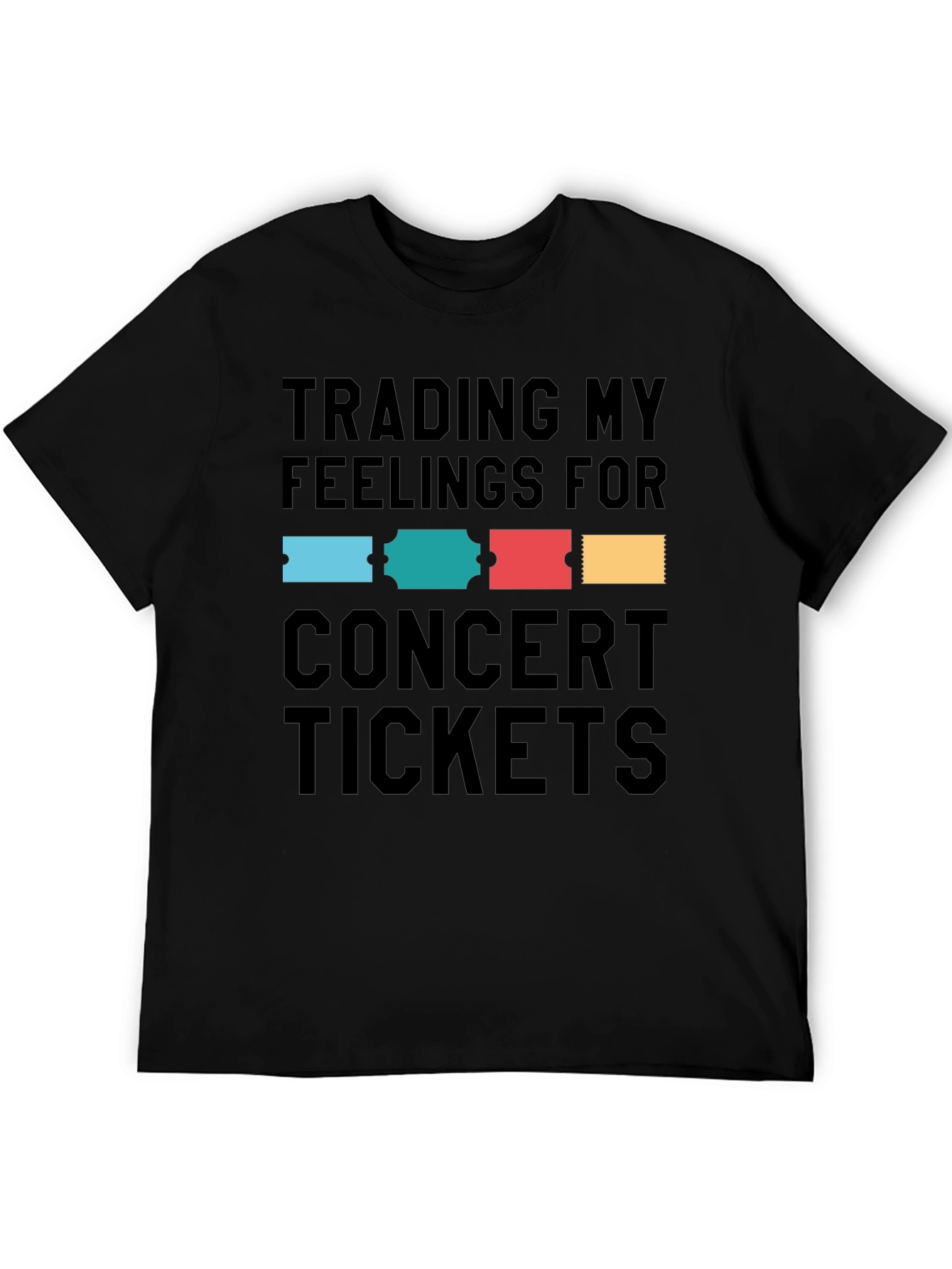 Trading Feelings Concert Tickets Graphic Tee