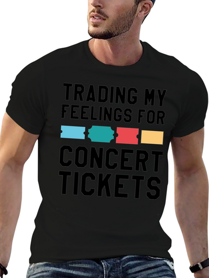Trading Feelings Concert Tickets Graphic Tee