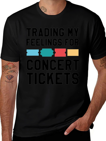 Trading Feelings Concert Tickets Graphic Tee