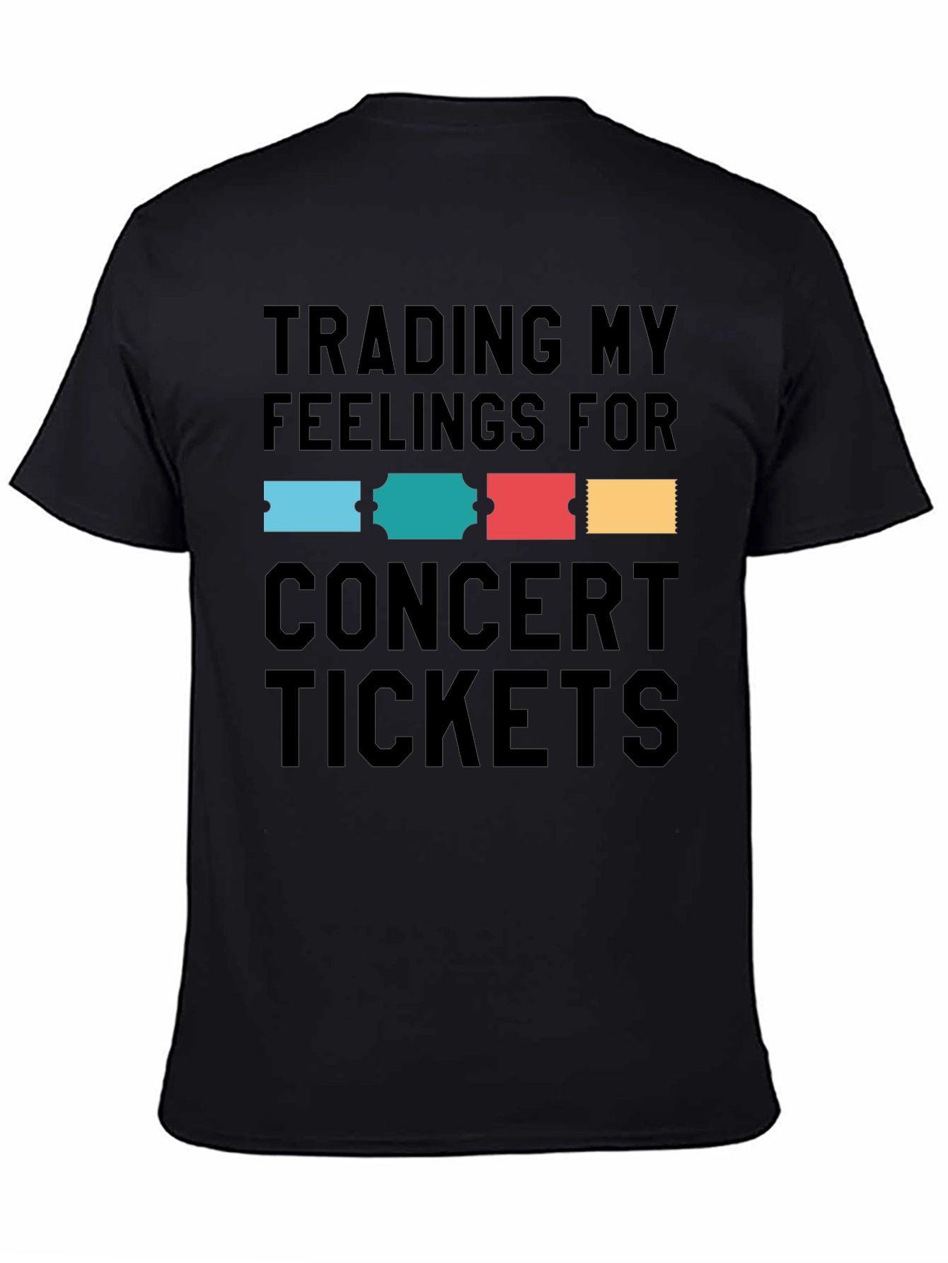 Trading Feelings Concert Tickets Graphic Tee