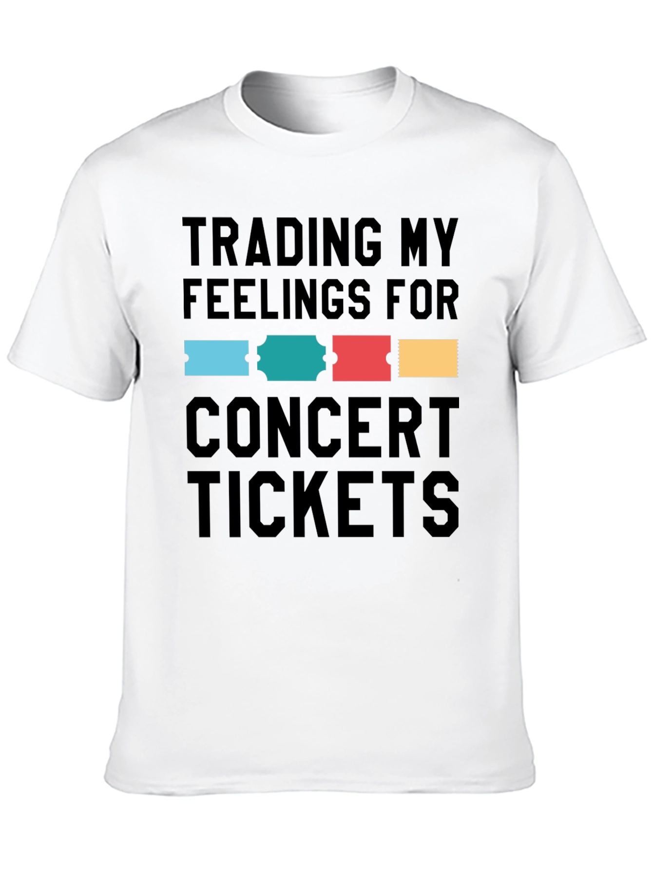 Trading Feelings Concert Tickets Graphic Tee