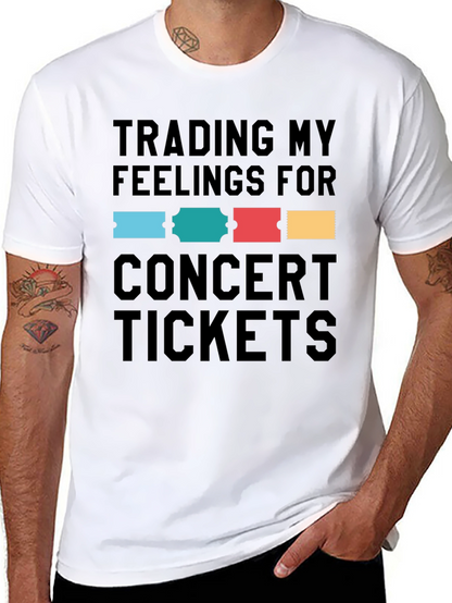 Trading Feelings Concert Tickets Graphic Tee