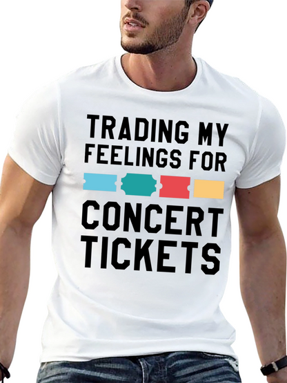 Trading Feelings Concert Tickets Graphic Tee