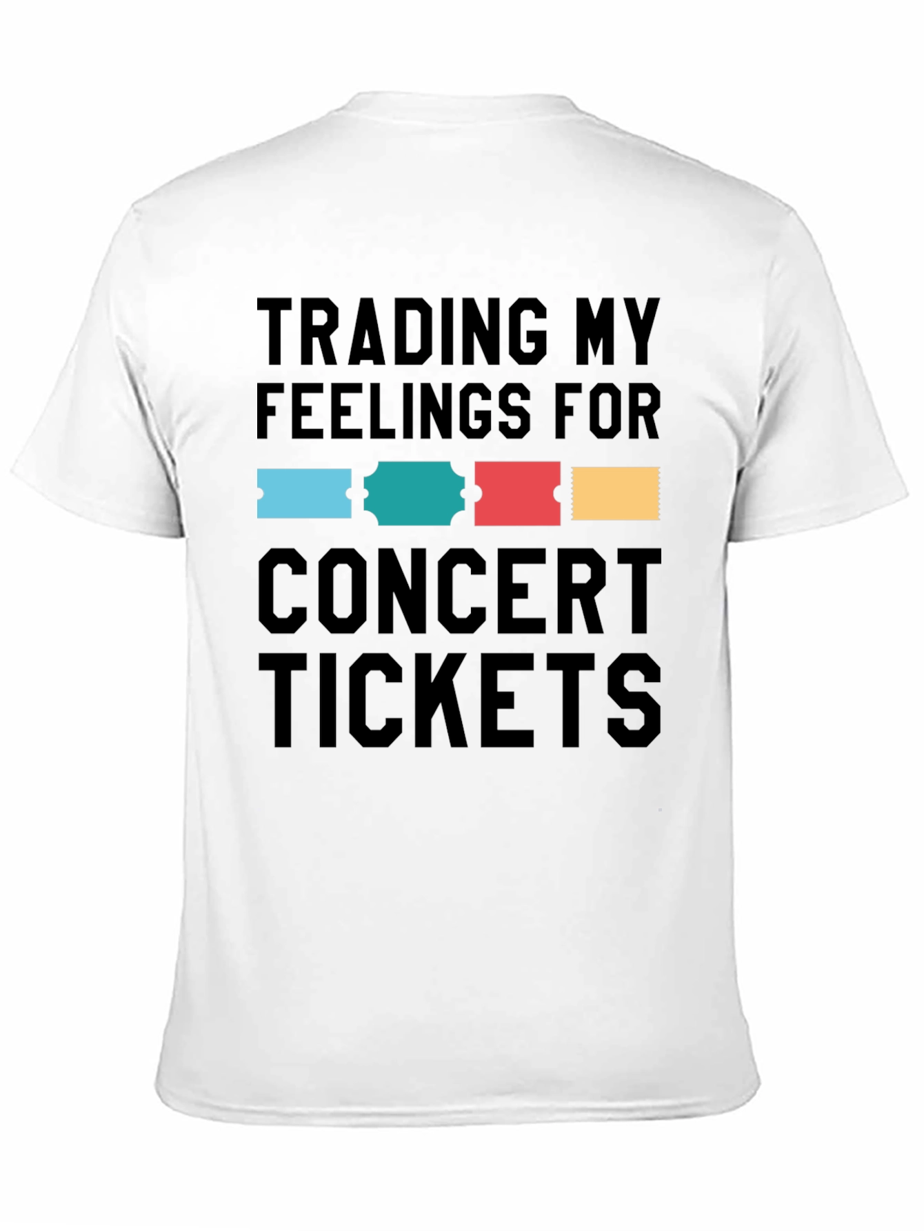 Trading Feelings Concert Tickets Graphic Tee