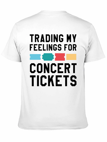 Trading Feelings Concert Tickets Graphic Tee