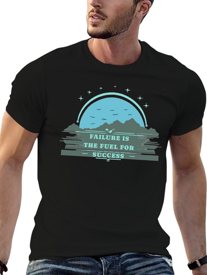 Motivational Tee: Failure is Fuel for Success