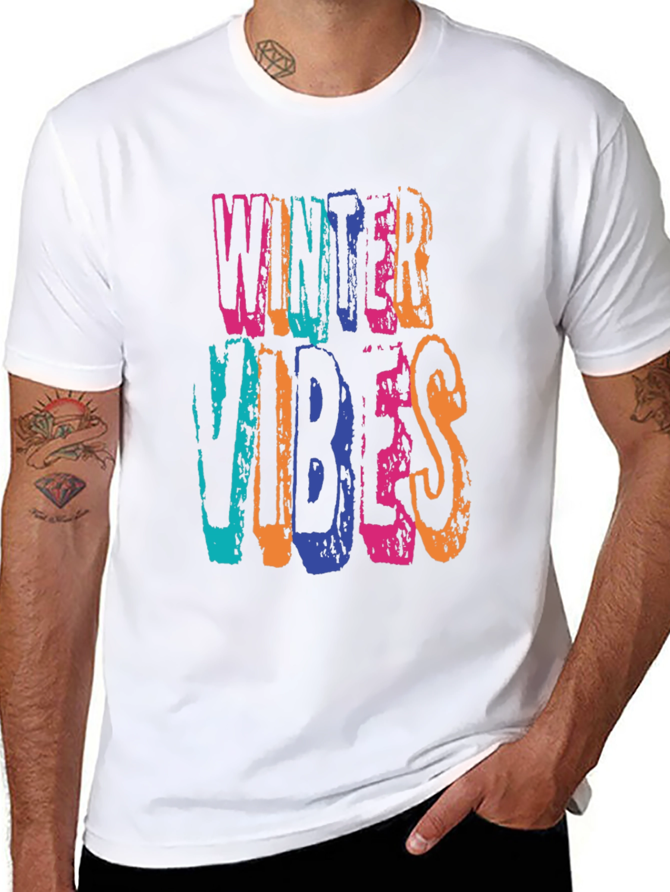 Winter Vibes Graphic T-Shirt