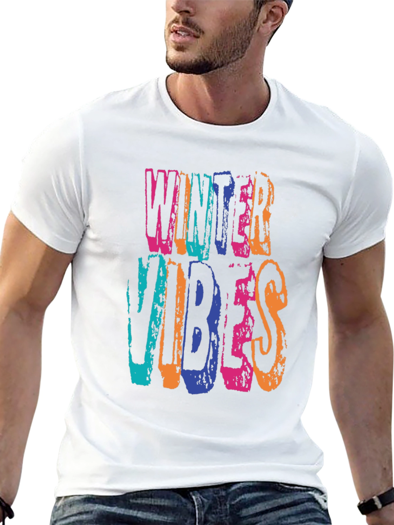 Winter Vibes Graphic T-Shirt