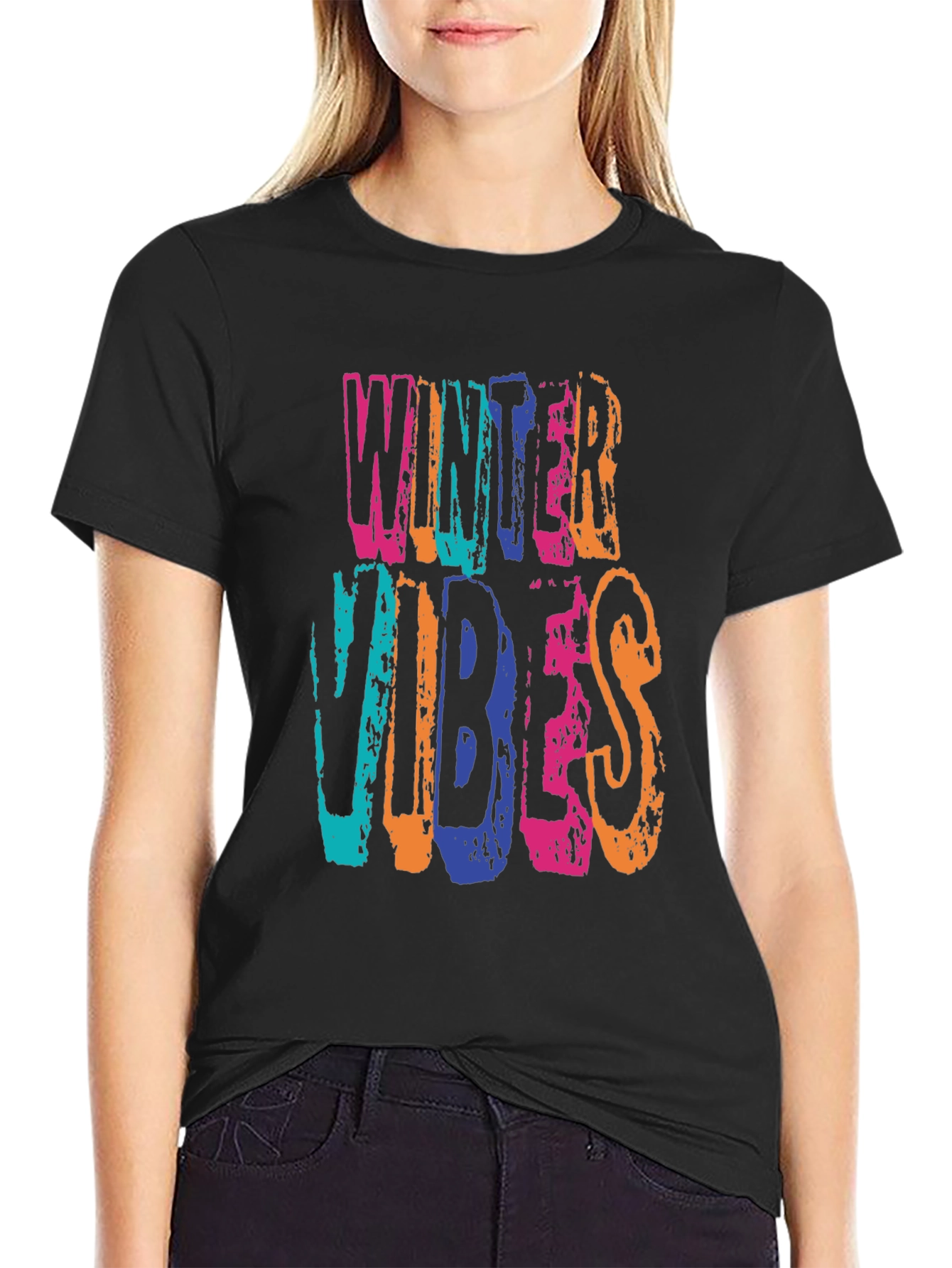Winter Vibes Graphic T-Shirt