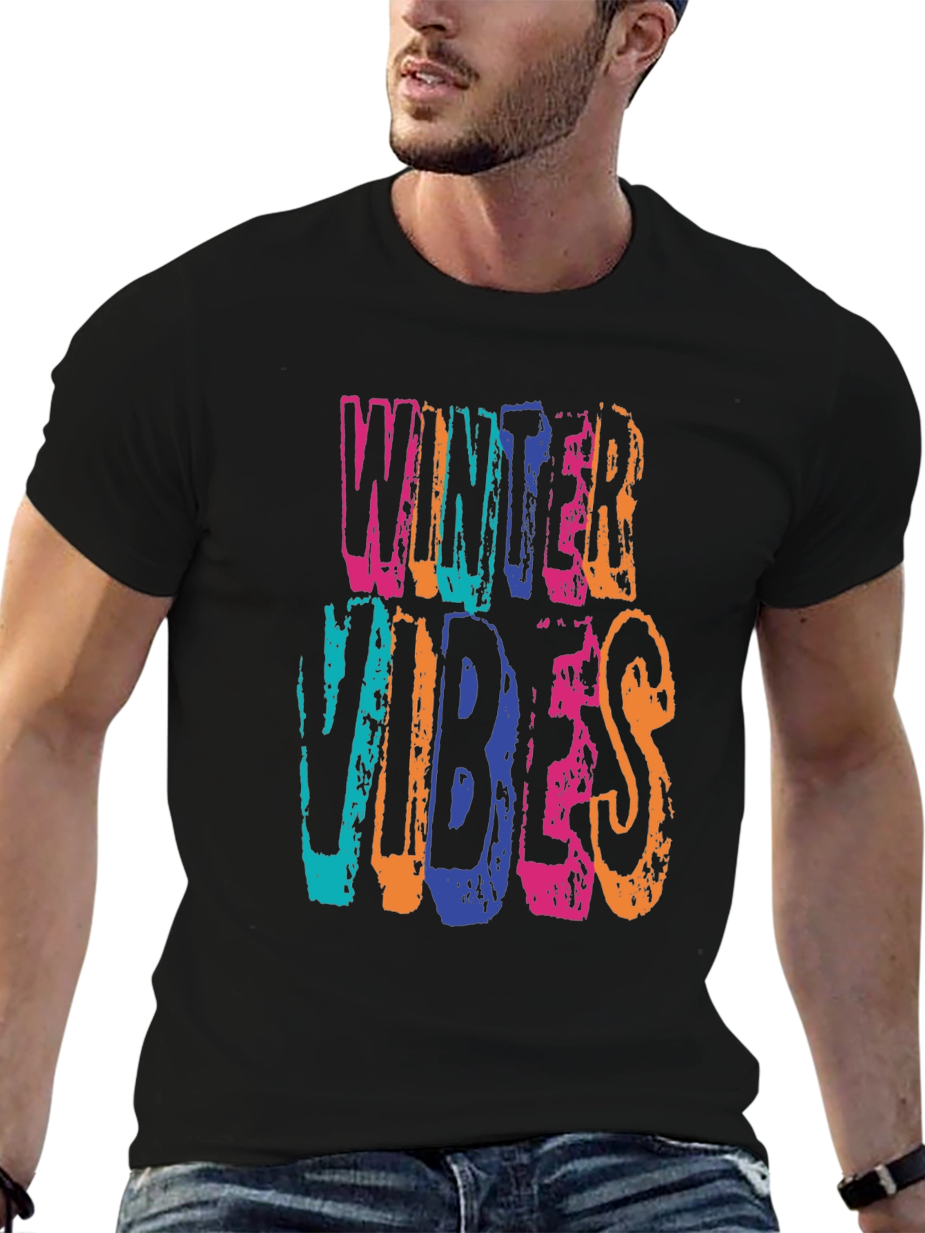 Winter Vibes Graphic T-Shirt