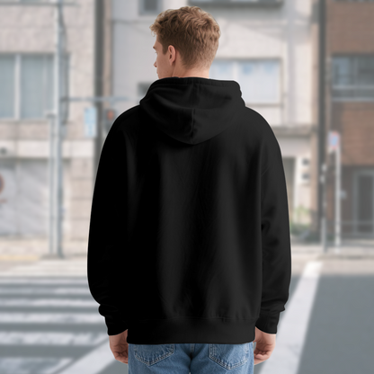 Cute Big-Eye Chipmunk Black Hoodie