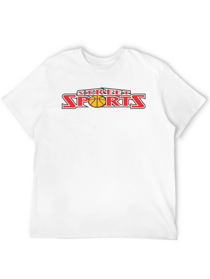Street Sports Graphic T-Shirt - Classic Black
