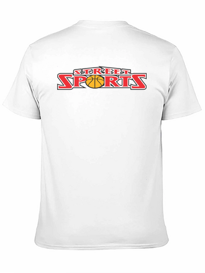 Street Sports Graphic T-Shirt - Classic Black