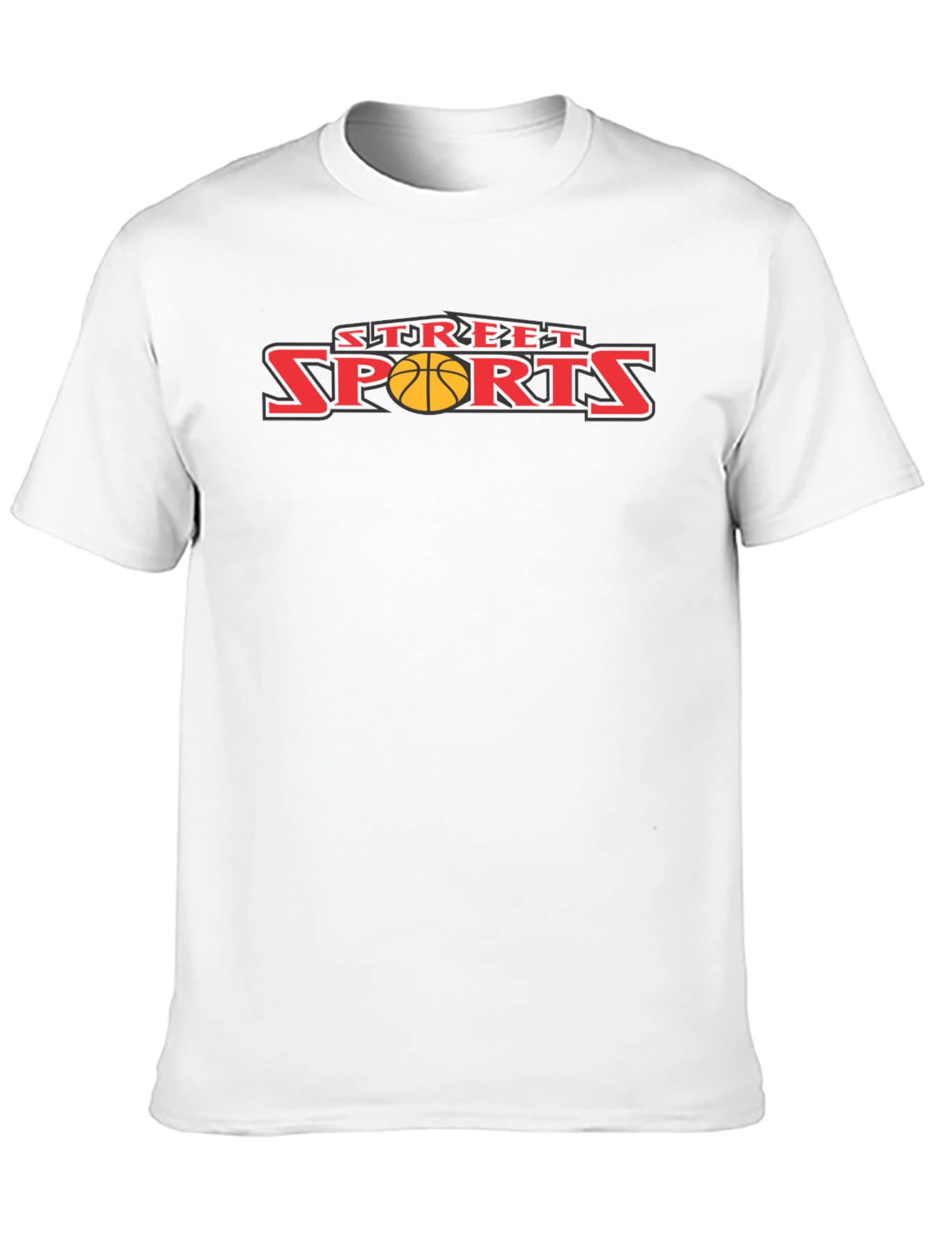 Street Sports Graphic T-Shirt - Classic Black