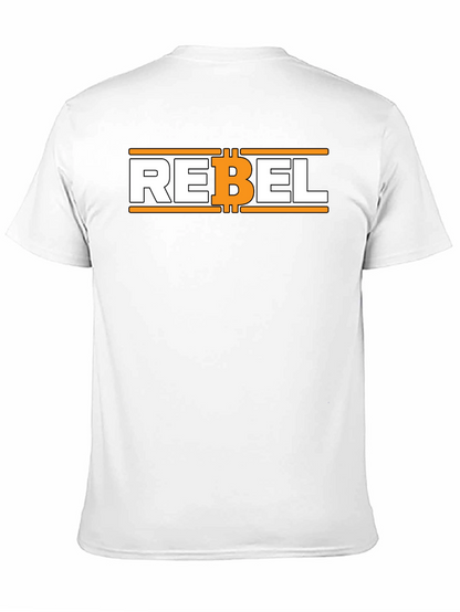 Rebel Bitcoin Graphic Tee - Crypto T-Shirt