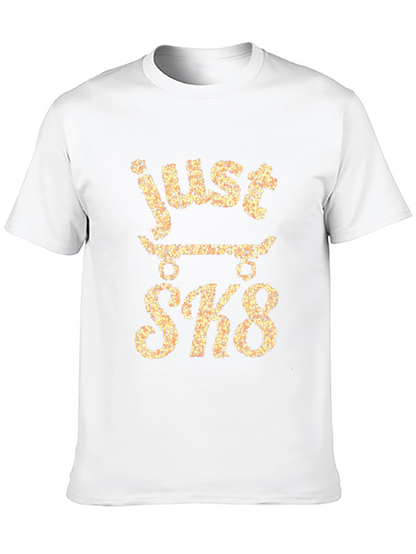 Just SK8 Black T-Shirt