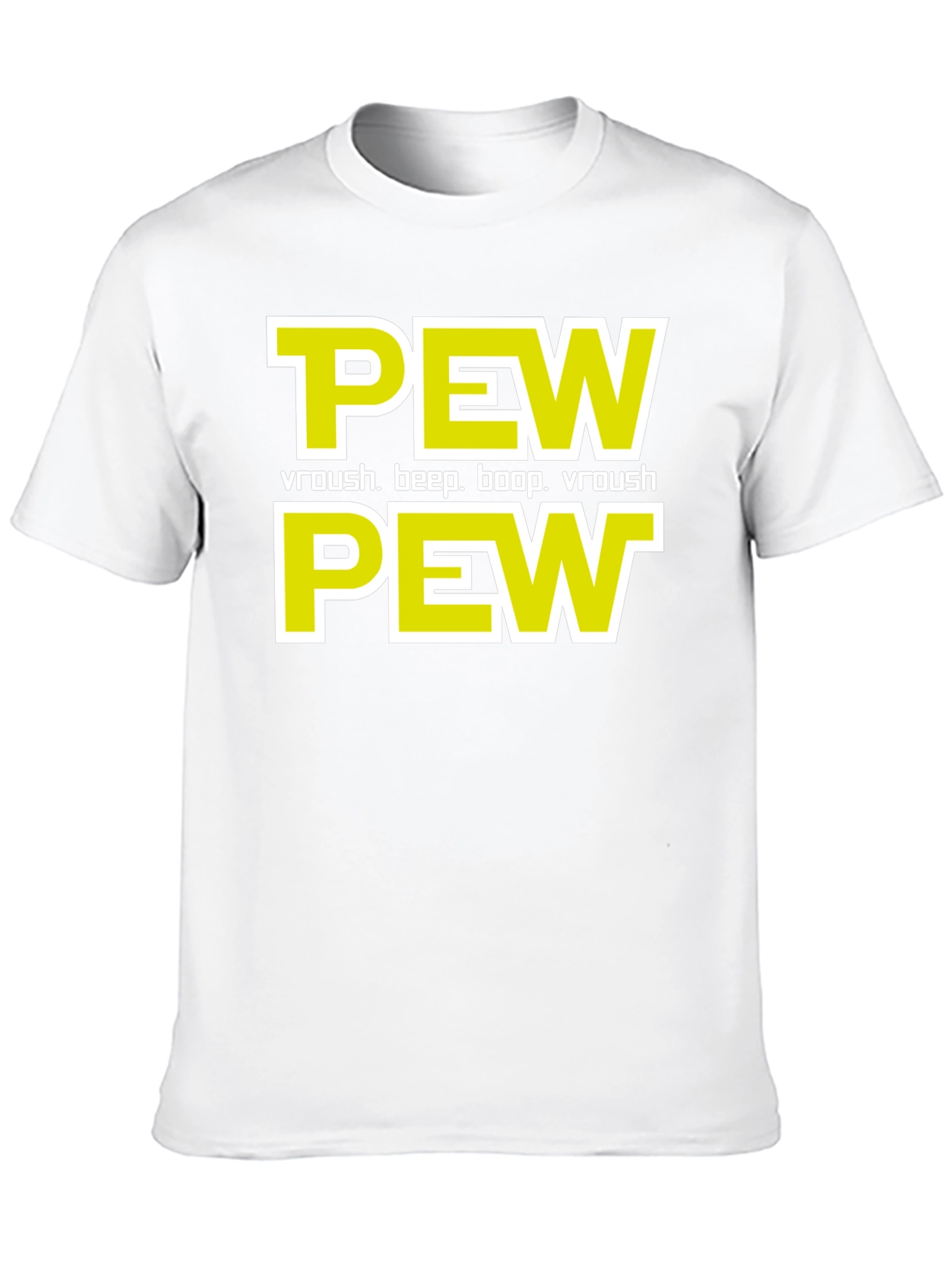 Pew Pew T-Shirt - Sci-Fi Fan Apparel