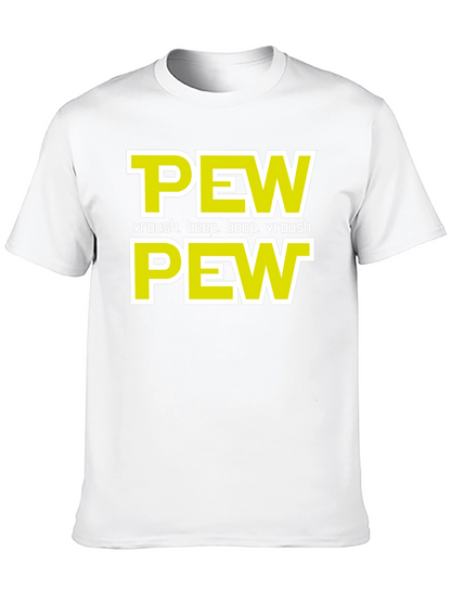 Pew Pew T-Shirt - Sci-Fi Fan Apparel