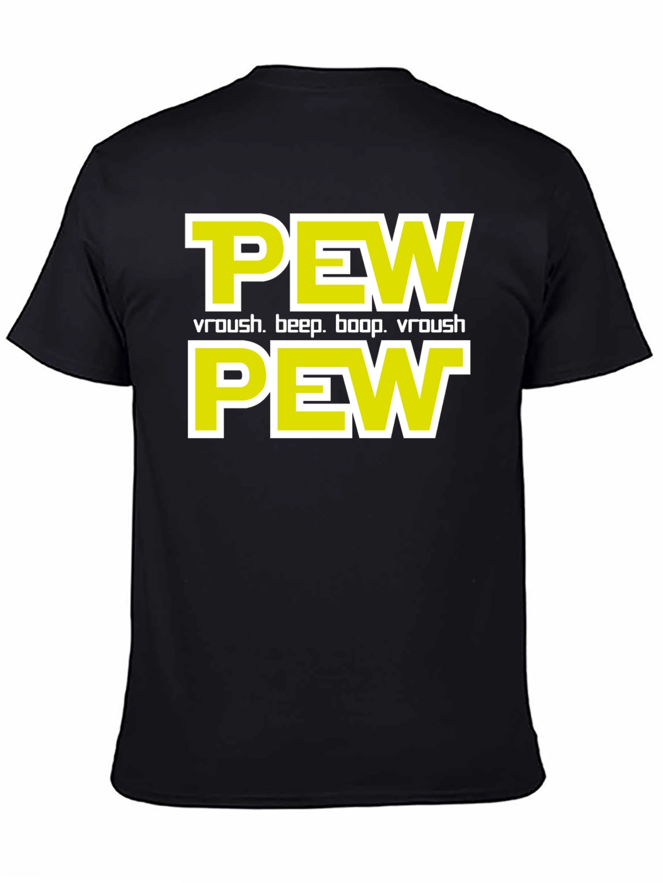 Pew Pew T-Shirt - Sci-Fi Fan Apparel
