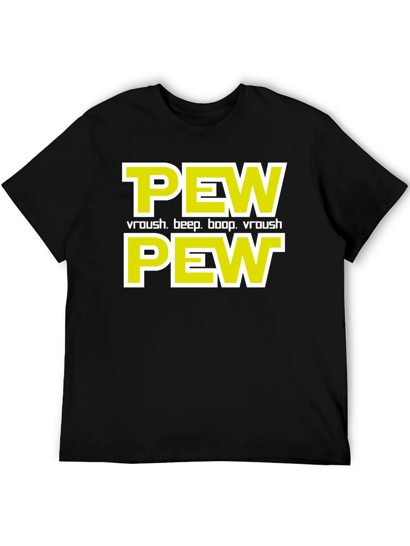 Pew Pew T-Shirt - Sci-Fi Fan Apparel